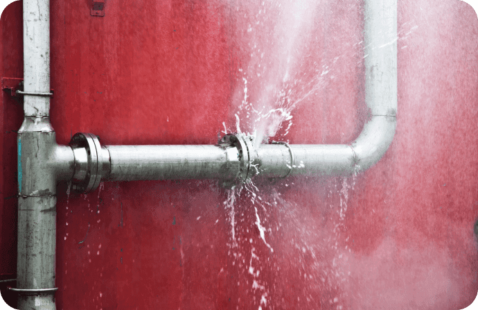 Pipe Bursting for Pressurized Water Pipes